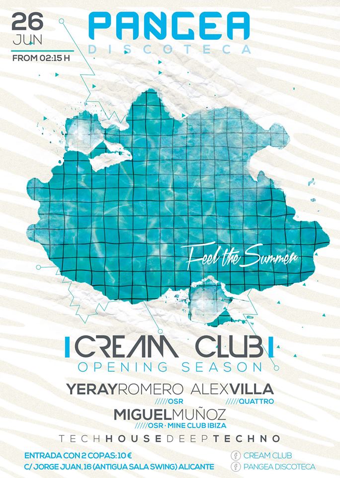 Cream Club opening party