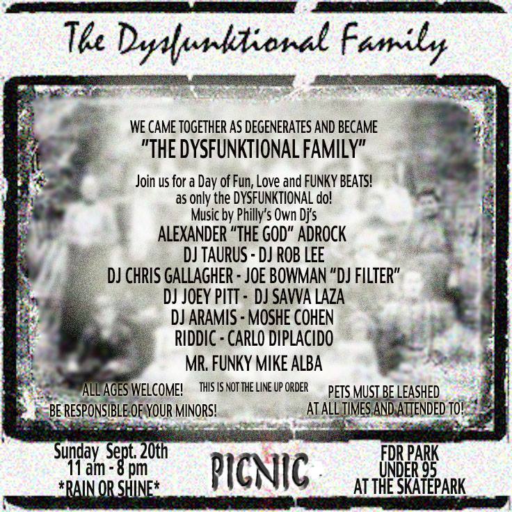 The Dysfunktional Family Picnic