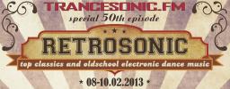 Retrosonic Special 50th Episode on TRANCESONIC.FM