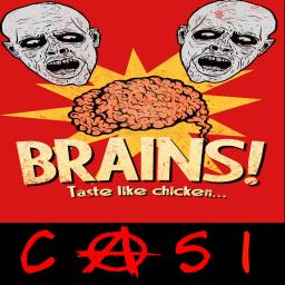 Brains taste like chicken