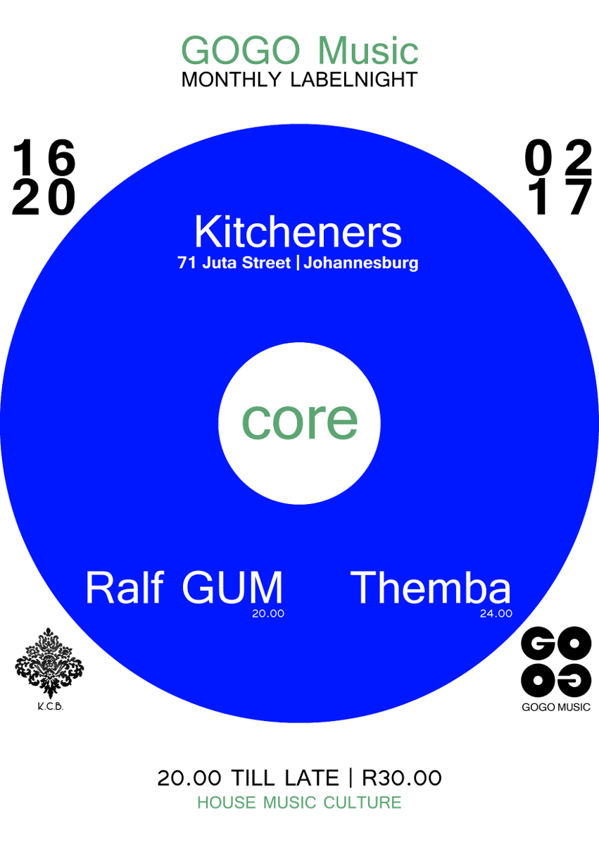 GOGO Music pres. CORE at Bar Kitcheners