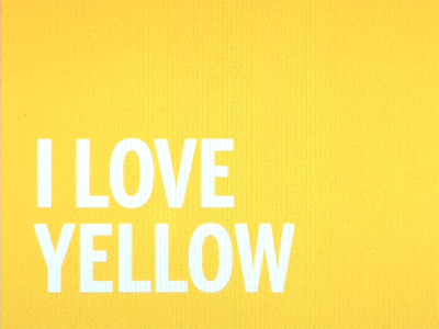 LOVE YELLOW - BELIKECHEESE