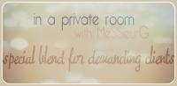 in a private room