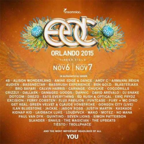 MIX FROM SPACE WITH LOVE! ELECTRIC DAISY CARNIVAL ORLANDO (EDC) PART.2 BY CEDRIC LASS